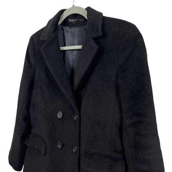 Theory Jacket Womens Small Black Wool Cashmere Angora Old Money Quiet Luxury - Picture 6 of 14